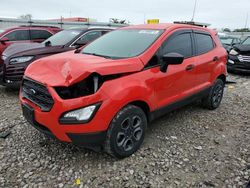 Salvage cars for sale at Cahokia Heights, IL auction: 2020 Ford Ecosport S