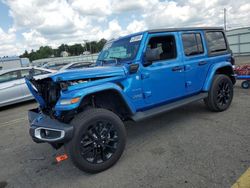 Vehiculos salvage en venta de Copart Pennsburg, PA: 2023 Jeep Wrangler Sahara 4XE