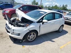 Salvage cars for sale at Pekin, IL auction: 2018 Ford Fiesta SE