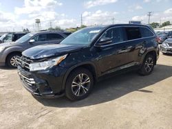 2018 Toyota Highlander LE en venta en Chicago Heights, IL