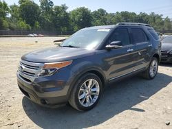 Ford Explorer xlt salvage cars for sale: 2015 Ford Explorer XLT