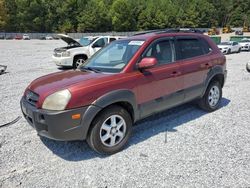 Salvage cars for sale at Gainesville, GA auction: 2005 Hyundai Tucson GLS