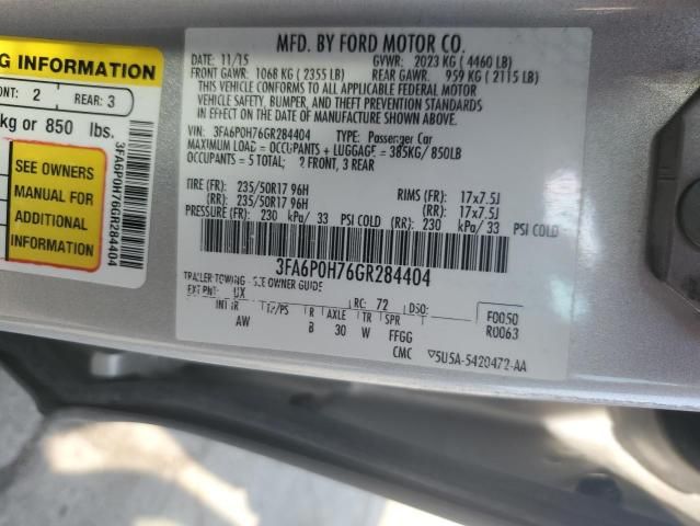 2016 Ford Fusion SE