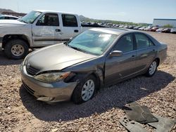 Toyota salvage cars for sale: 2004 Toyota Camry LE