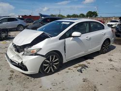 Salvage cars for sale from Copart Cleveland: 2015 Honda Civic EXL