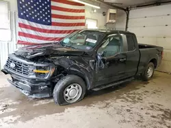 Salvage cars for sale from Copart Lyman, ME: 2024 Ford F150 XL