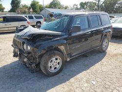 Jeep salvage cars for sale: 2017 Jeep Patriot Sport