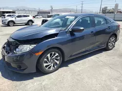 Honda salvage cars for sale: 2017 Honda Civic EX