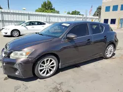 Salvage cars for sale at Littleton, CO auction: 2013 Lexus CT 200