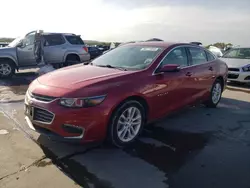 2018 Chevrolet Malibu LT en venta en Grand Prairie, TX