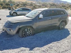 Salvage cars for sale at Reno, NV auction: 2017 Jeep Grand Cherokee Limited