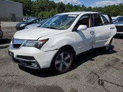 Salvage cars for sale at Exeter, RI auction: 2012 Acura MDX