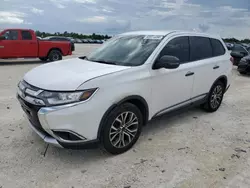 Salvage cars for sale at Arcadia, FL auction: 2016 Mitsubishi Outlander SE