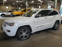 Salvage cars for sale from Copart Ham Lake, MN: 2020 Jeep Grand Cherokee Overland