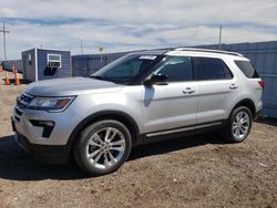 Ford salvage cars for sale: 2018 Ford Explorer XLT