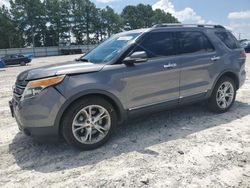 Salvage cars for sale at Loganville, GA auction: 2013 Ford Explorer Limited