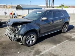 Chevrolet salvage cars for sale: 2017 Chevrolet Equinox LS