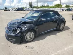 Salvage cars for sale from Copart Miami, FL: 2013 Volkswagen Beetle