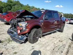 Ford salvage cars for sale: 2015 Ford F150 Supercrew