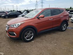 Salvage cars for sale at Elgin, IL auction: 2017 Hyundai Santa FE Sport