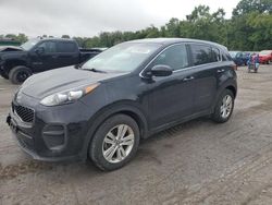 Salvage cars for sale at Ellwood City, PA auction: 2017 KIA Sportage LX