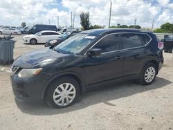 Salvage cars for sale at Miami, FL auction: 2016 Nissan Rogue S