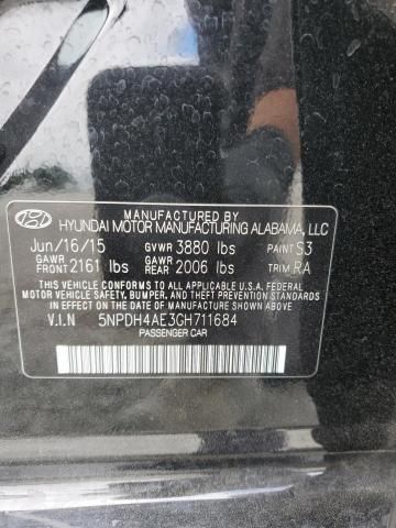 2016 Hyundai Elantra SE