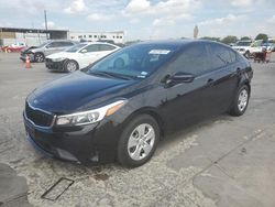 Salvage cars for sale at Grand Prairie, TX auction: 2018 KIA Forte LX