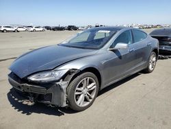 Salvage cars for sale at Martinez, CA auction: 2013 Tesla Model S