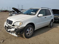 Mercedes-Benz ml 320 salvage cars for sale: 2002 Mercedes-Benz ML 320