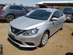 Nissan salvage cars for sale: 2017 Nissan Sentra S