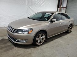 Salvage cars for sale at Brookhaven, NY auction: 2015 Volkswagen Passat S