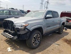 Salvage cars for sale at Elgin, IL auction: 2021 Toyota Tacoma Double Cab