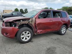 Salvage cars for sale at Moraine, OH auction: 2010 Toyota Highlander SE