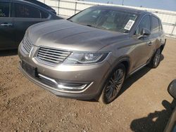 Lincoln salvage cars for sale: 2016 Lincoln MKX Reserve