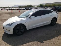 Salvage cars for sale at Las Vegas, NV auction: 2018 Tesla Model 3