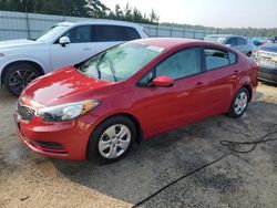 Flood-damaged cars for sale at auction: 2016 KIA Forte LX