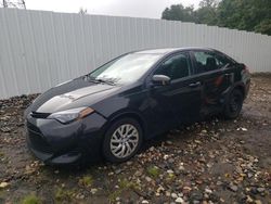 Salvage cars for sale at Windsor, NJ auction: 2018 Toyota Corolla L