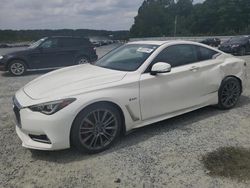 Infiniti salvage cars for sale: 2017 Infiniti Q60 RED Sport 400