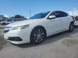 Salvage cars for sale from Copart Tifton, GA: 2017 Acura TLX Tech