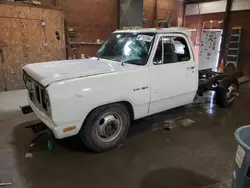 1992 Dodge D-SERIES D300 en venta en Ebensburg, PA