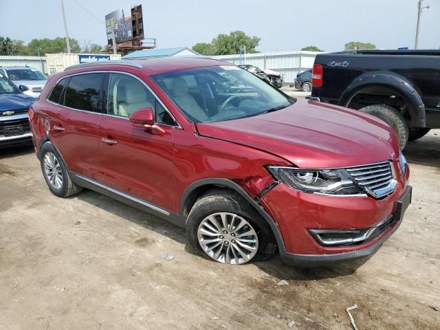 2018 Lincoln MKX Select