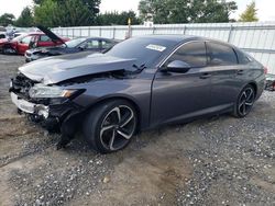 Salvage cars for sale at Finksburg, MD auction: 2019 Honda Accord Sport