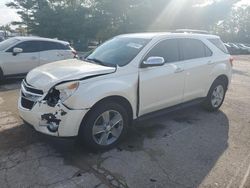 Chevrolet salvage cars for sale: 2015 Chevrolet Equinox LT