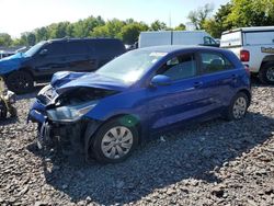 Salvage cars for sale at Chalfont, PA auction: 2018 KIA Rio LX