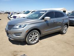 Lincoln salvage cars for sale: 2017 Lincoln MKC Select