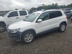 Salvage cars for sale at Riverview, FL auction: 2016 Volkswagen Tiguan S