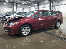 2013 Honda Civic LX en venta en Ham Lake, MN