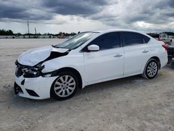 Salvage cars for sale at Arcadia, FL auction: 2019 Nissan Sentra S