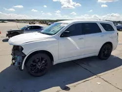 Salvage cars for sale at Grand Prairie, TX auction: 2018 Dodge Durango SXT